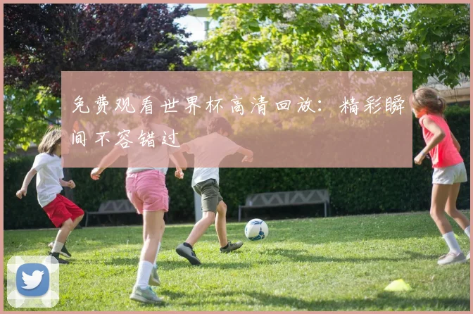 免费观看世界杯高清回放：精彩瞬间不容错过